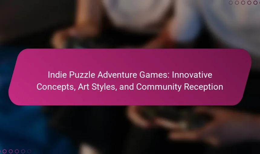 Indie Puzzle Adventure Games: Innovative Concepts, Art Styles, and Community Reception